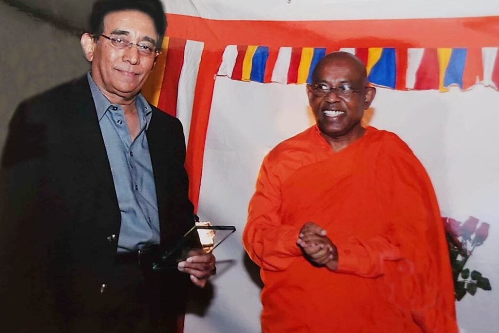 #DrGaminiJayasinghe&BhanteDrWalpolaPiyananda9